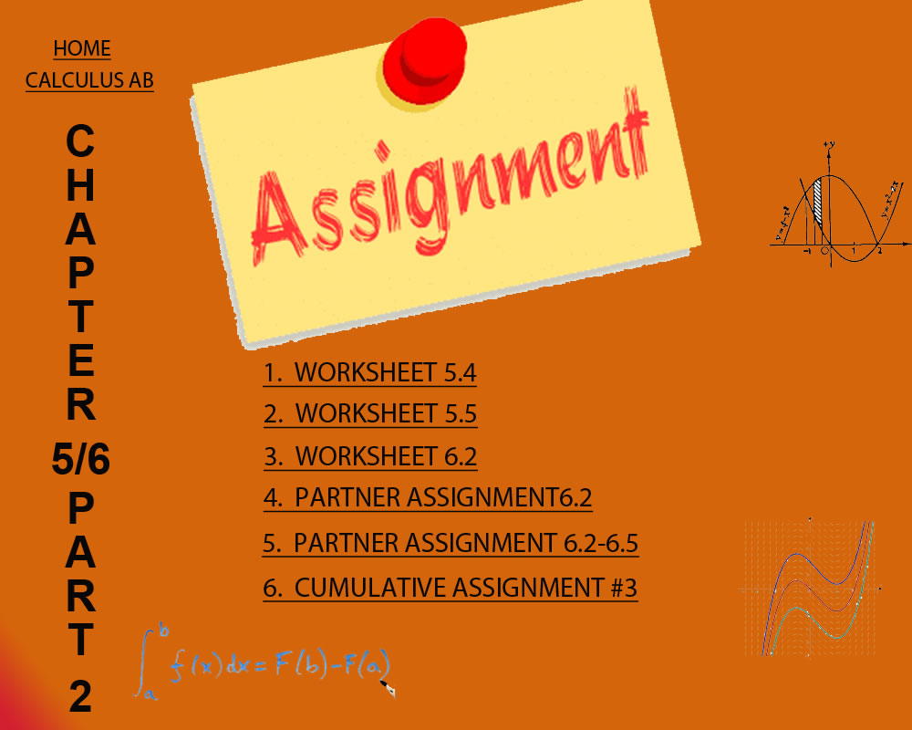 AB Assignments - Chapter 5/6 - Part 2